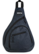 Our Hedland mono strap cross body bag is compact, but incredibly handy. The ergonomic design sits across your body and back comfortably, meaning you don't need to worry about straps slipping off your shoulders or digging in. The back and strap are padded for comfort, and there are plenty of zipped, secure pockets to keep all your valuables.
• Single, adjustable strap
• Four zipped pockets
• Padded breathable back and strap
• Carry handle