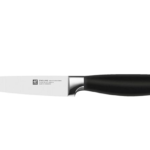 Paring Knife, Edgekeeper Stainless Steel Self-Sharpening Paring Knife Small, 9cm (3 1/2"), Clam Packed, Black
