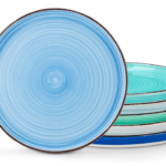 Bonita Dinner Plates Set of 6 Cool Color