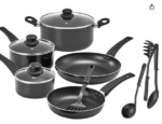  9-Piece Stainless Steel Induction Cookware Set, Pot with Lids, Saucepan and Casserole, Silver