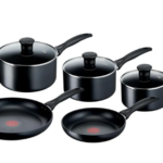 19pcs Pots and Pans Set Non Stick, Nonstick Cookware Set Detachable Handle, Induction Kitchen Cooking Sets with Removable Handle, RV Kitchen, Oven Safe, Taupe